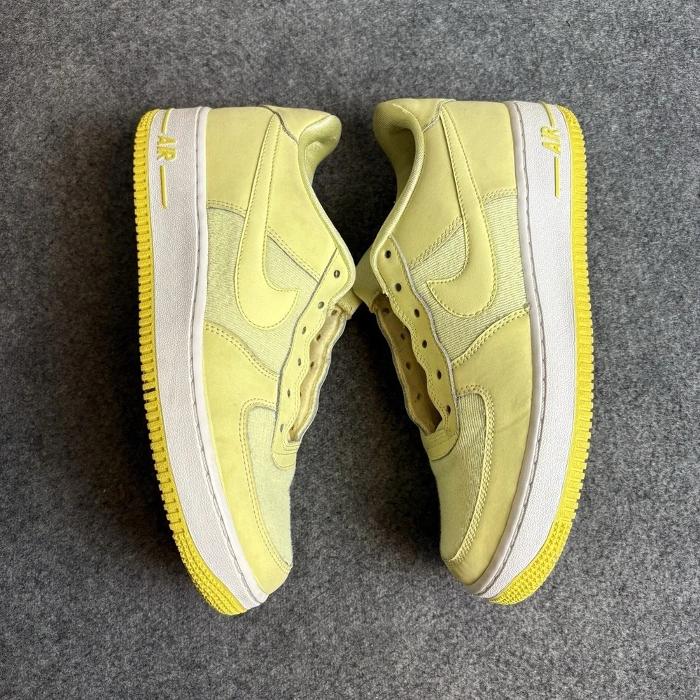 Nike Air Force 1 LV8 GS Citron Tint Yellow Sneakers Size 7Y AV8183-800